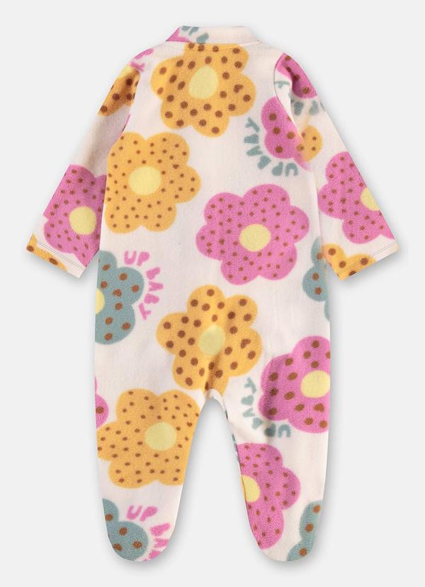 Up Baby - Macacão para Bebê Unissex Bege 2