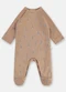 Up Baby - Macacão Unissex para Bebê Marrom - variação: Marrom