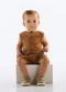 Quimby - Macaquinho Bebê Menino Verde - variação: Marrom