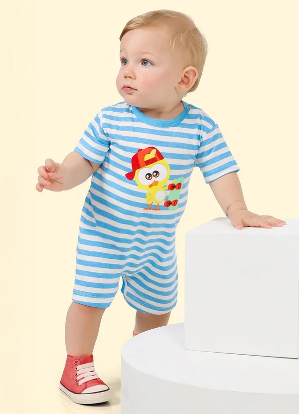 Galinha Pintadinha - Macaquinho em Meia Malha Azul 2