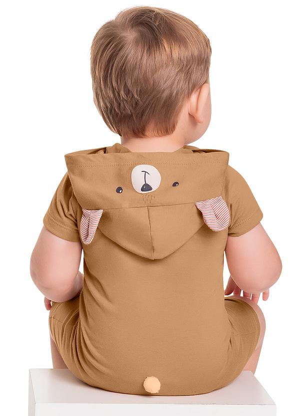 Quimby - Macaquinho em Meia Malha Menino Marrom 2