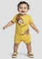 Reirex - Macaquinho Infantil Menino Meia Malha Verde - variação: Amarelo