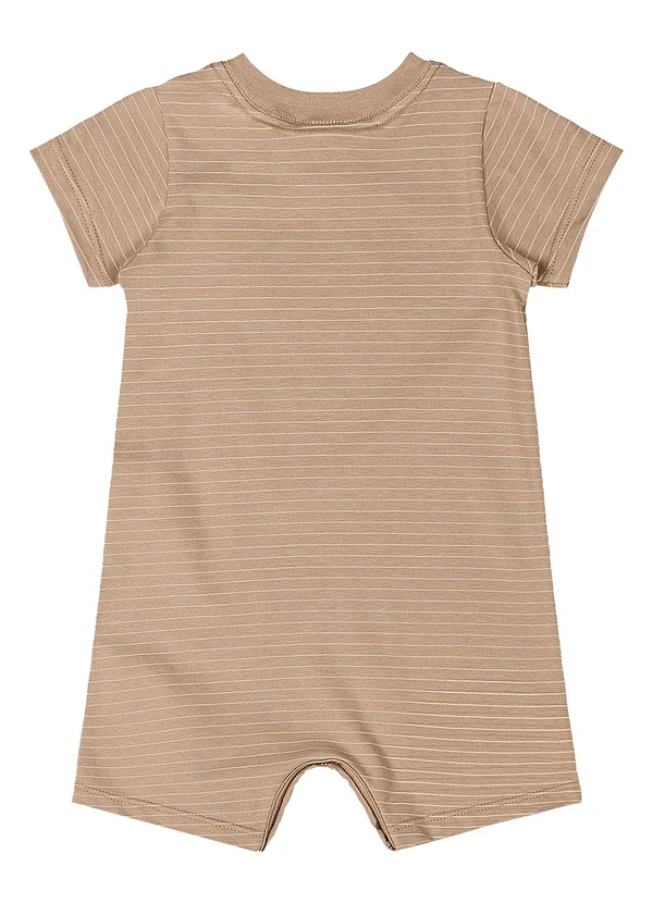 Quimby - Macaquinho Listrado para Bebê Marrom 3