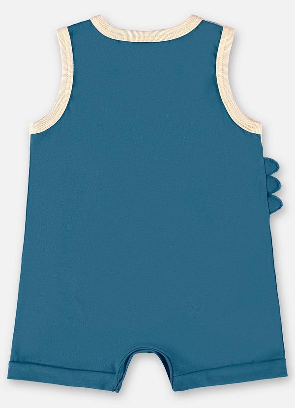 Up Baby - Macaquinho para Bebê Menino Azul 3