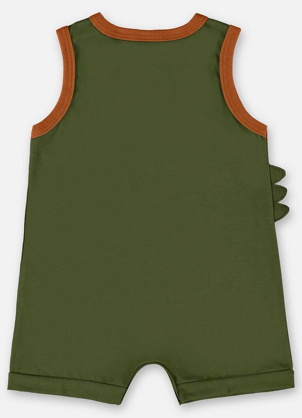 Up Baby - Macaquinho para Bebê Menino Verde 2