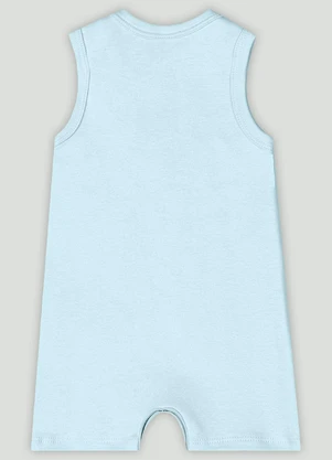 Macaquinho Regata para Bebê Menino Up Baby Azul - UP BABY