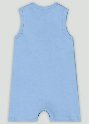Macaquinho Regata para Bebê Menino Up Baby Azul - UP BABY
