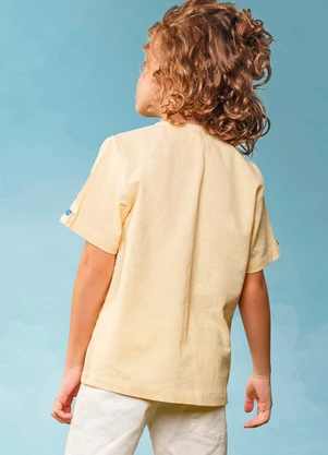 Bugbee - Bata Infantil Amarelo - BUGBEE
