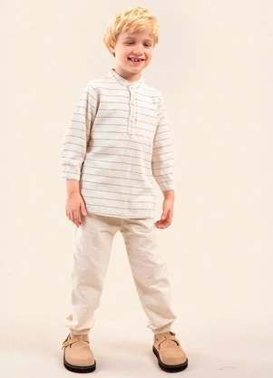 Bugbee - Bata Infantil Viscolinho Branco - BUGBEE