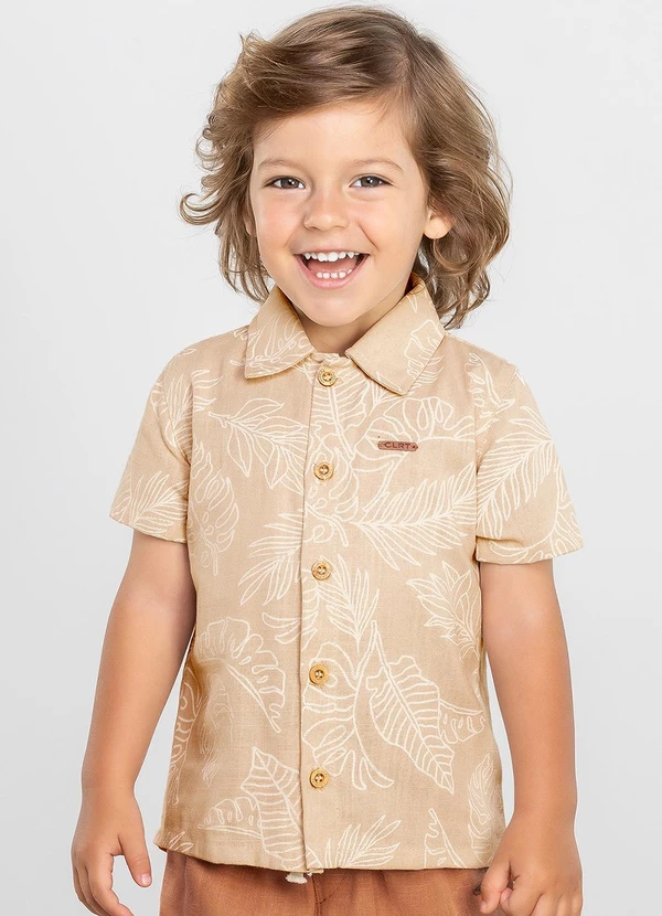 Colorittá - Camisa Menino Infantil Cinza