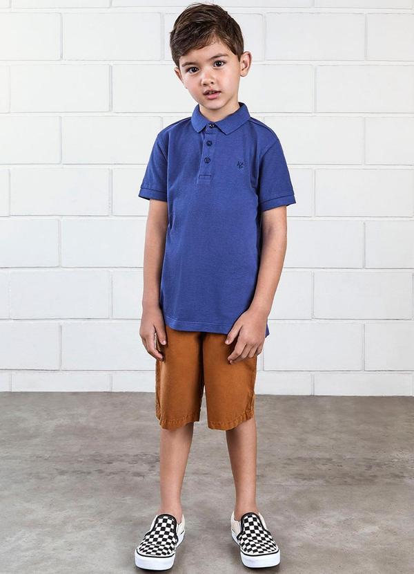 Youccie - Camisa Polo Manga Curta Marinho 2