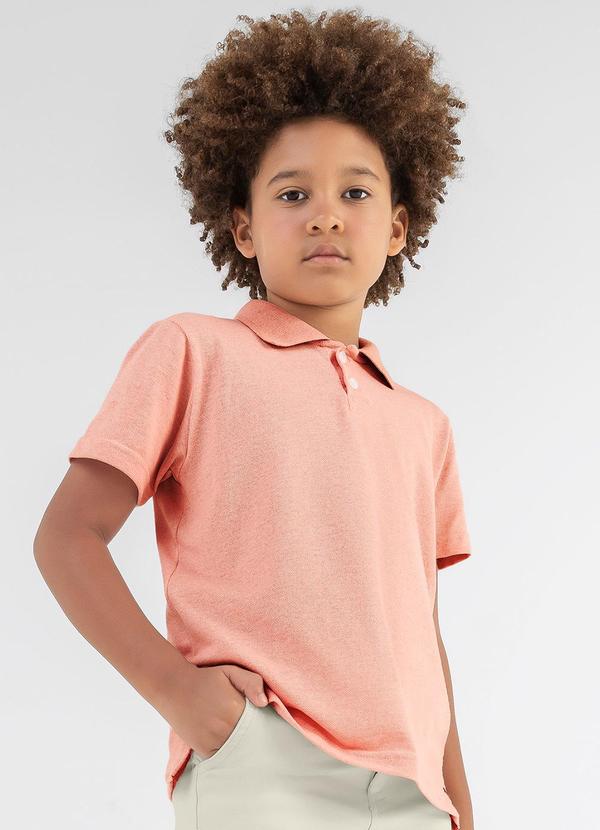 Colorittá - Camisa Polo Menino Infantil Vermelho