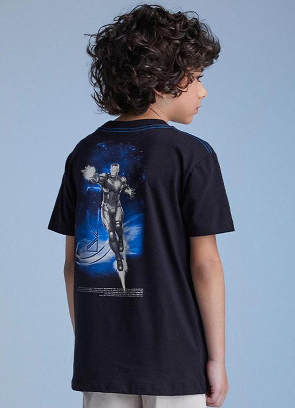 Youccie - Camiseta do Iron Man Preto 2