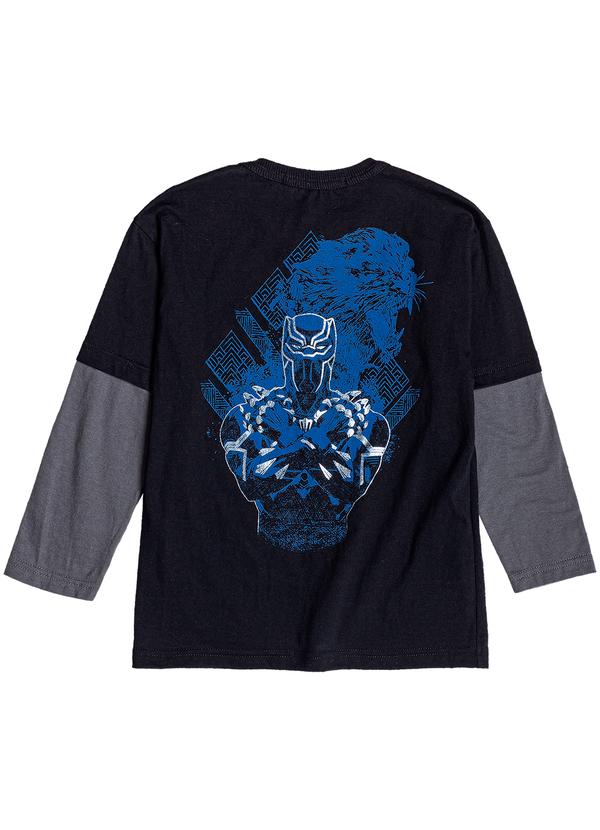 Youccie - Camiseta do Pantera Negra Preto 5