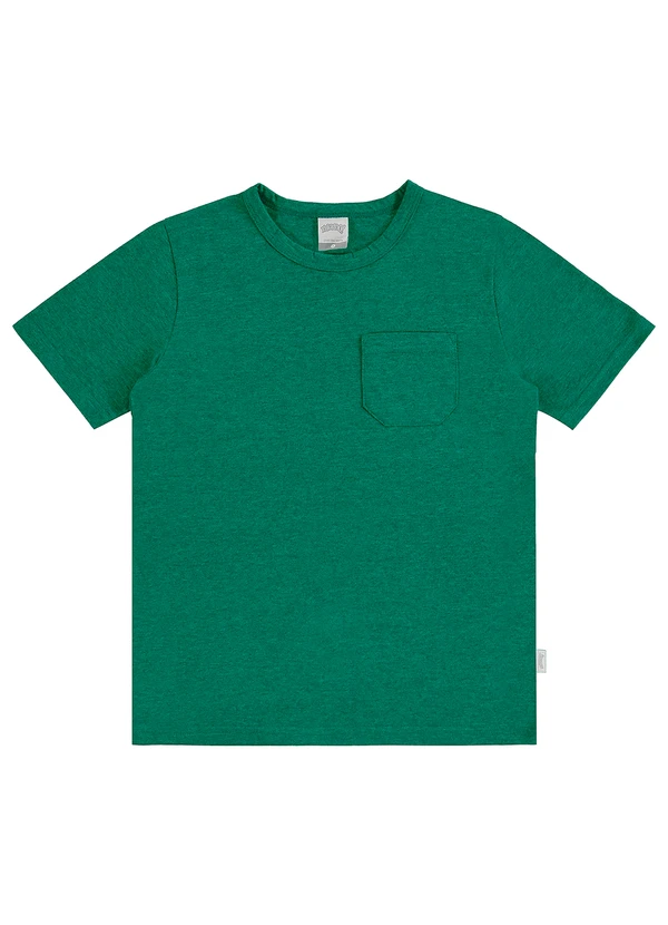 Alakazoo - Camiseta Infantil Menino em Malha Verde
