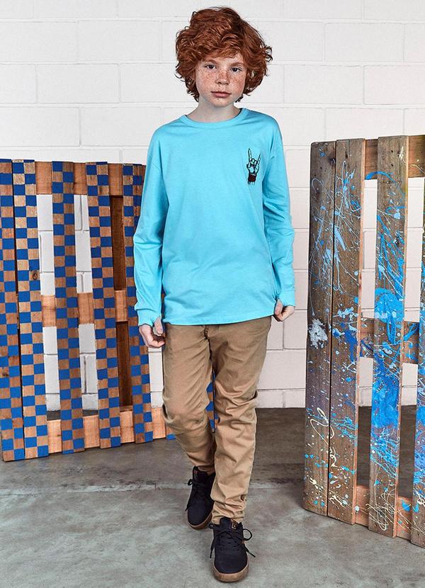 Youccie - Camiseta Rock Azul Azul 3