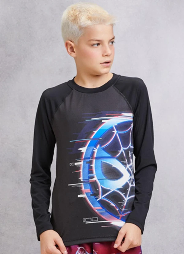 Youccie - Camiseta Térmica do Homem-Aranha