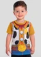 Brandili - Camiseta Infantil Unissex do Toy Story Branco - variação: Amarelo