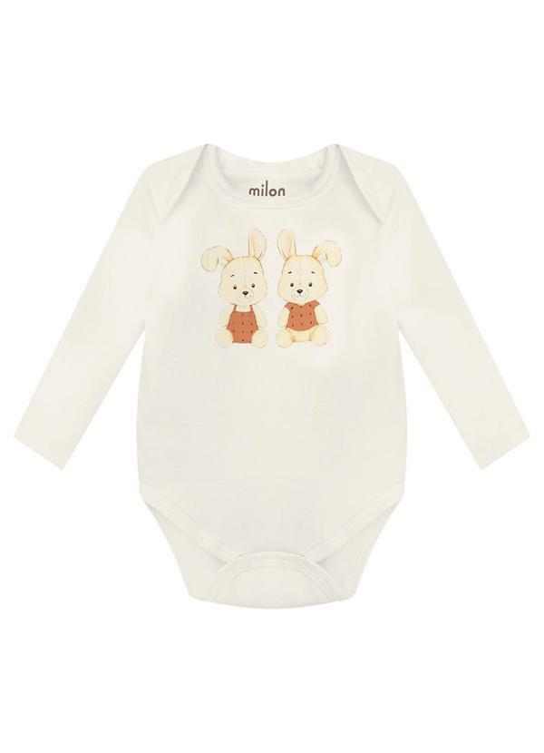 Milon - Conjunto Bebê Menino Bichinhos Off White 2