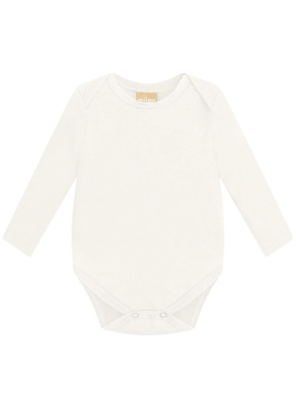 Milon - Conjunto  Bebê Menino Bordado Bege 2