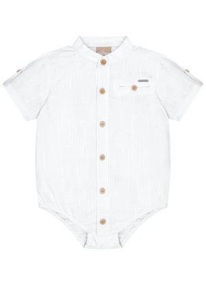 Milon - Conjunto Bebê Menino  Branco - MILON