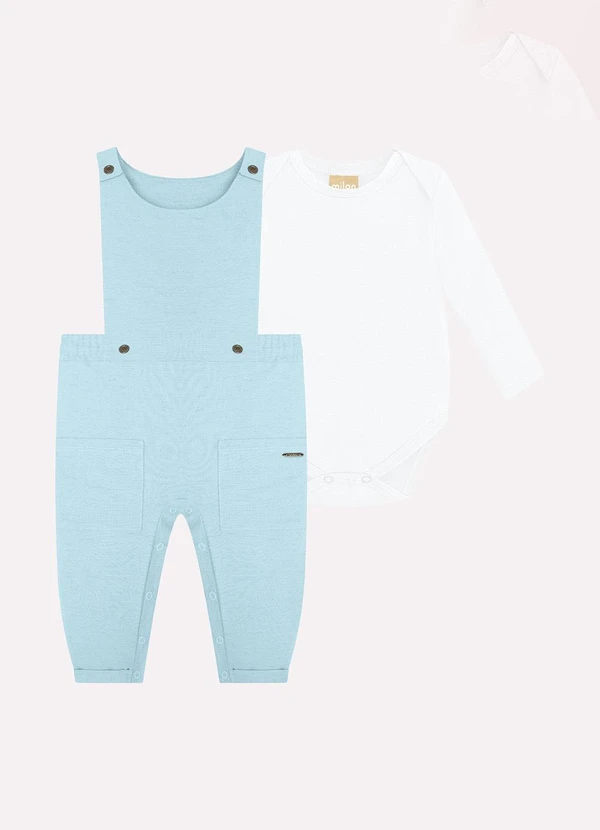 Milon - Conjunto Infantil Menino Azul