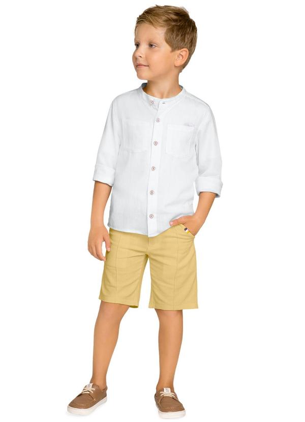 Milon - Conjunto Infantil Menino Branco