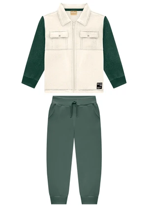 Milon - Conjunto Infantil Menino Cinza - MILON