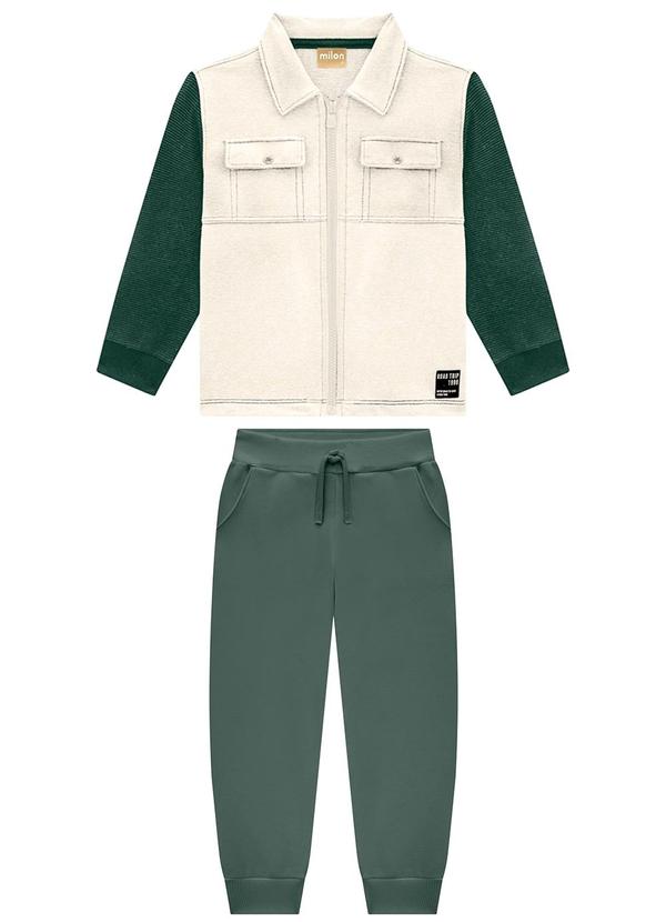 Milon - Conjunto Infantil Menino Cinza
