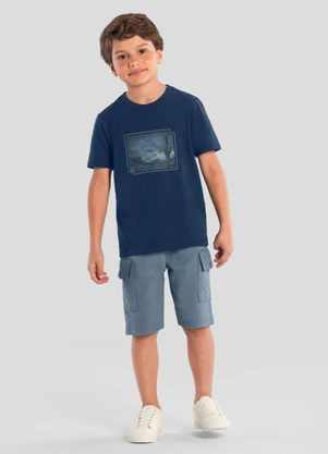 Brandili Mundi - Conjunto Infantil Menino de Cacto Azul - BRANDILI MUNDI
