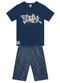 Brandili - Conjunto Infantil Menino de Skate Azul - variação: Azul
