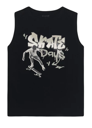 Brandili - Conjunto Infantil Menino de Skate Preto - BRANDILI