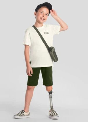 Brandili - Conjunto Infantil Menino de Surf Bege - BRANDILI