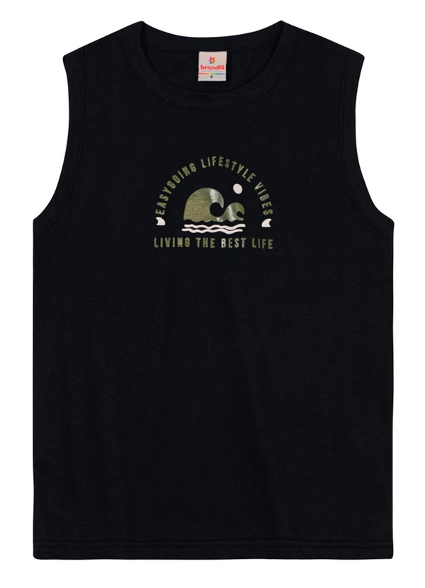 Brandili - Conjunto Infantil Menino de Surf em Gel Preto 2