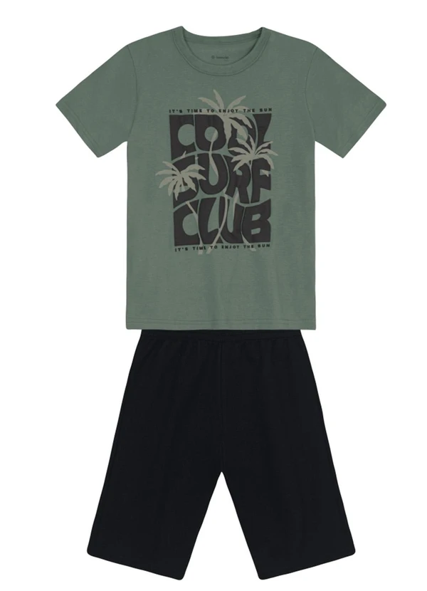 Brandili - Conjunto Infantil Menino de Surf Verde 2