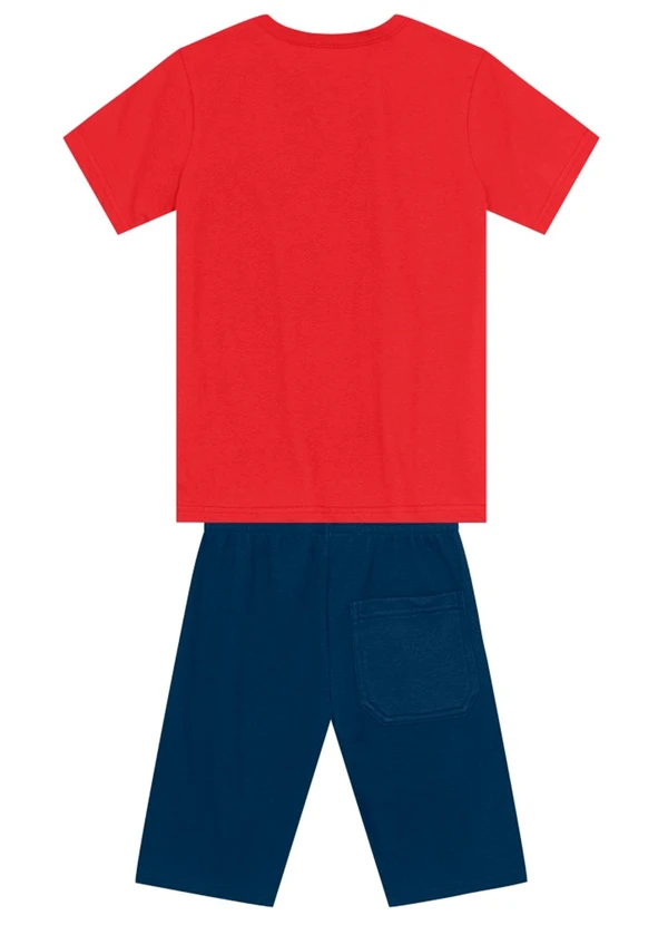 Brandili - Conjunto Infantil Menino de Surf Vermelho 3