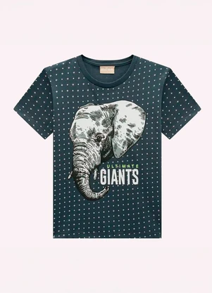 Milon - Conjunto Infantil Menino Elefante Cinza - MILON