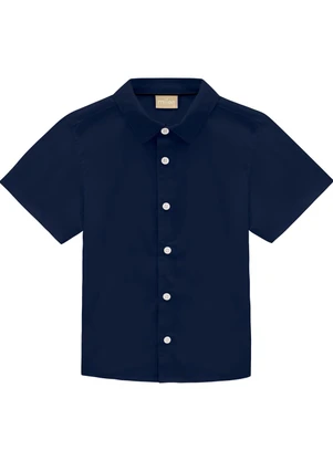 Milon - Conjunto Infantil Menino Estampa  Azul - MILON