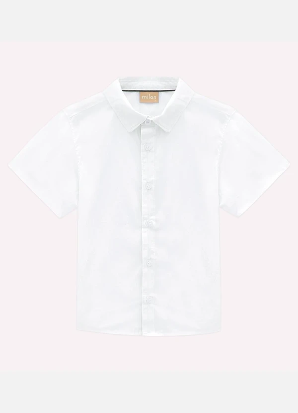Milon - Conjunto Infantil Menino Estampa  Branco 2