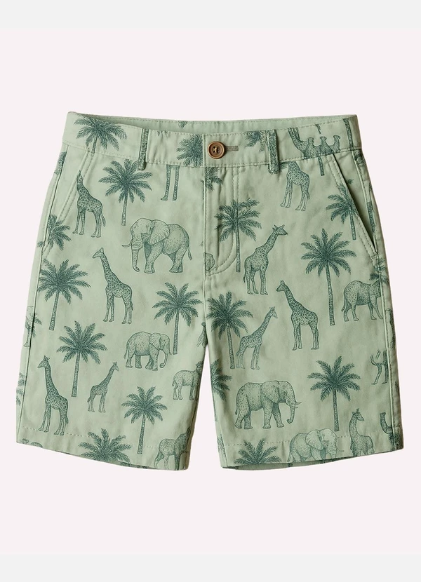 Milon - Conjunto Infantil Menino Estampa  Branco 3