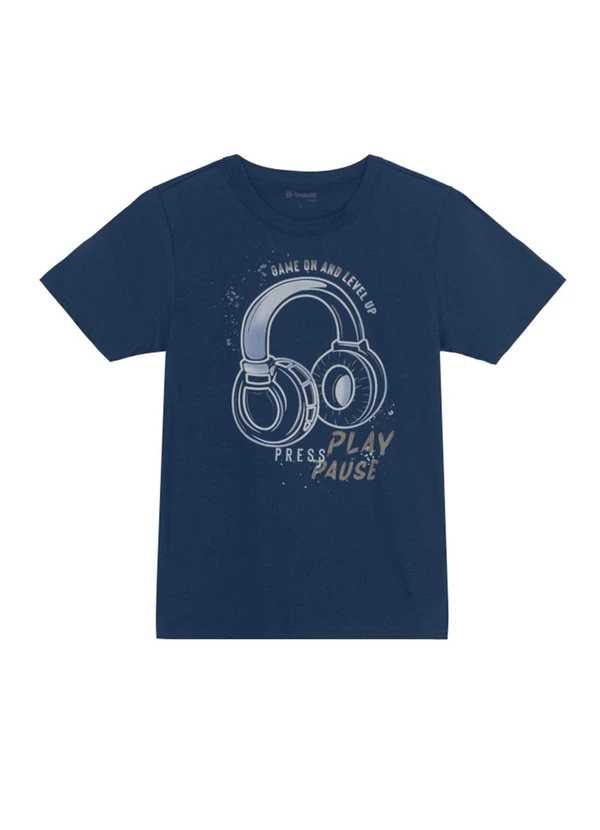 Brandili - Conjunto Infantil Menino Gamer Azul 2