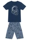 Brandili - Conjunto Infantil Menino Gamer Azul - variação: Azul