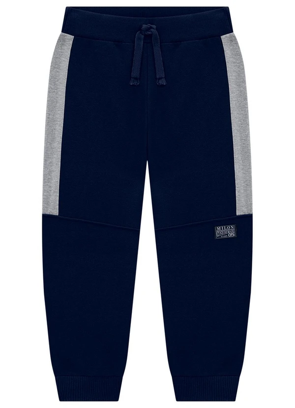 Milon - Conjunto Infantil Menino Lettering  Azul 3