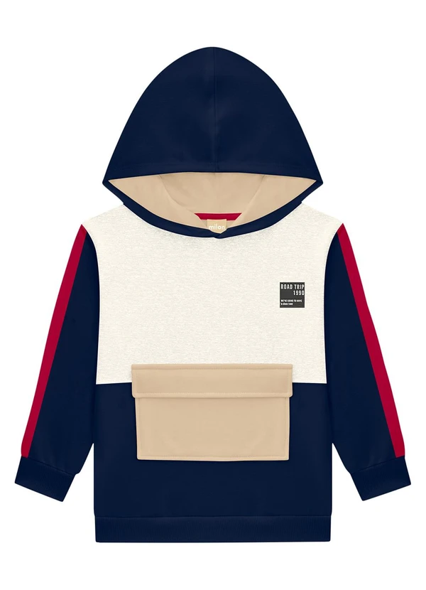 Milon - Conjunto Infantil Menino Lettering  Azul 2