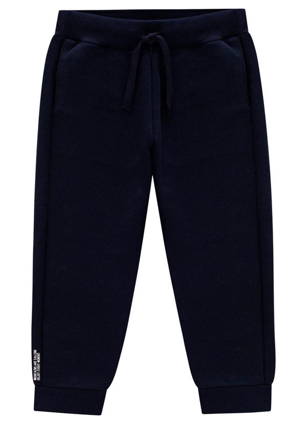 Milon - Conjunto Infantil Menino Lettering  Azul 3