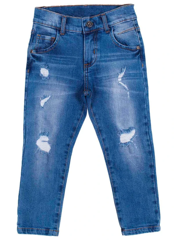 Milon - Conjunto Infantil Menino Lettering  Marrom 3