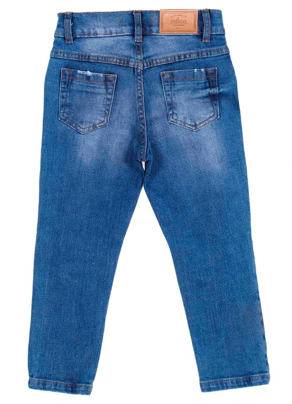 Milon - Conjunto Infantil Menino Lettering  Marrom 4