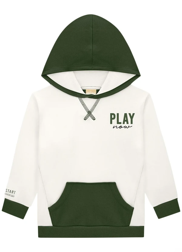 Milon - Conjunto Infantil Menino Lettering Off White 2