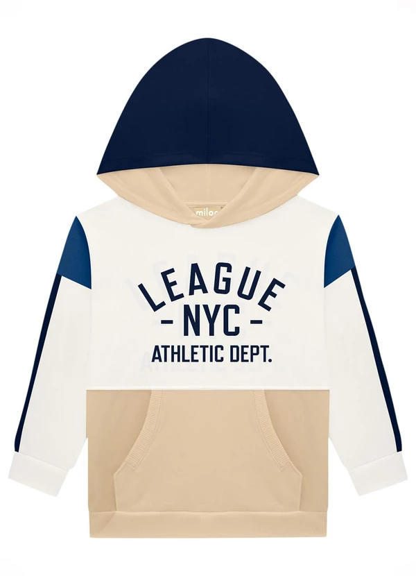 Milon - Conjunto Infantil Menino Lettering  Off White 2