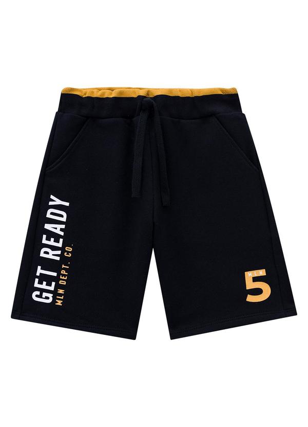 Milon - Conjunto Infantil Menino Lettering  Preto 3